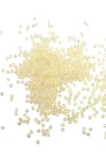 Açık Sarı 4 mm Piramit Akrilik Boncuk Aksesuar Takı Malzeme (25 Gr)
