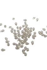 Akrilik Boncuk 8x13 mm Vizon Tonunda 2 Renk Karışıl Boncuk (25 gr 60Adet)