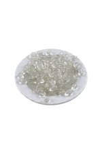 Akrilik Damla Boncuk 8x13 mm Şeffaf Boncuk (25 gr 60Adet)