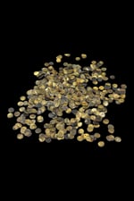 Alaca Yeşil 8 mm Yandan Delikli Model Plastik Pul Payet 30 Gr (Tülbent, Oya, Havlu Malzemesi)