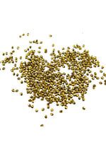 Altın Sarısı 4 mm Plastik Boncuk Aksesuar Takı Malzemesi (25 Gr)