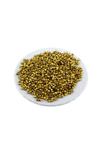 Altın Sarısı 4 mm Plastik Boncuk Aksesuar Takı Malzemesi (25 Gr)