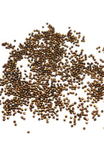 Bakır Tonunda 3 mm Plastik Boncuk Aksesuar Takı Malzemesi (25 Gr)