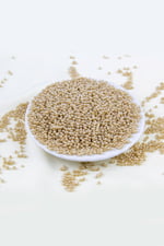 Bal Krem 3 mm Plastik İnci Boncuk Takı Aksesuar Malzemesi (25 Gr)
