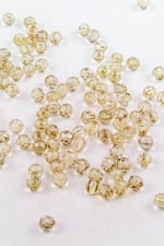 Bal Rengi 8 mm Dünya Akrilik Boncuk Aksesuar Takı Malzemesi (25 Gram)