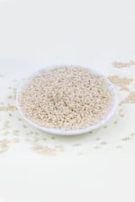 Bej 3 mm Plastik İnci Boncuk Takı Aksesuar Malzemesi (25 Gr)
