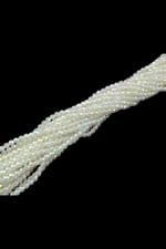 Bej Rengi 6 mm Basık Dünya Plastik Boncuk Aksesuar Takı Malzemesi (25 Gr)