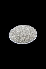 Burgulu Gümüş 4x2 mm Büyük Kesme Boncuk 50 Gr