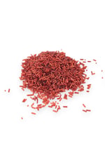 Burgulu Kırmızı Boru 6x2 mm Boncuk 100 Gr