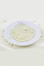 Cam İnci Boncuk 5 mm Koyu Mavi Aksesuar Takı Malzemesi (25 Gr)