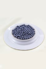 Cam İnci Boncuk 5 mm Krem Aksesuar Takı Malzemesi (25 Gr)