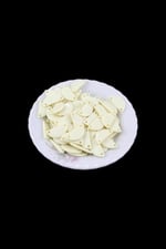 Çift Delikli Yarım Ay 24x12 mm Krem Boncuk Aksesuar (30 Gr 47 Adet)