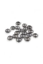 Dairesel Desenli 25x8 mm Kubbe Model Metal Pul (10 Adet)