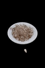 Damla Açık Vizon 7x14 mm Akrilik Boncuk (25 gr 70 Adet)
