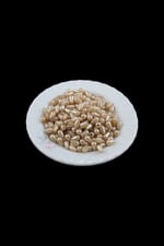 Damla İnci 6x10 mm Bej Koyu Krem Boncuk (20 Gr Ortalama 125 Adet)