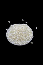 Damla İnci 6x10 mm İnci Krem Boncuk (20 Gr Ortalama 125 Adet)
