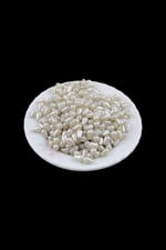 Damla İnci 6x10 mm Kırık Krem Boncuk (20 Gr Ortalama 125 Adet)