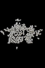 Damla İnci 6x10 mm Kırık Krem Boncuk (20 Gr Ortalama 125 Adet)