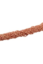 Damla İnci 6x10 mm Somon Tonları Boncuk (20 Gr Ortalama 125 Adet)