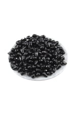 Damla Siyah İçten Delikli 10x14 mm Akrilik Boncuk (25 Gr 34 Adet)