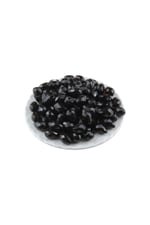 Damla Siyah İçten Delikli 11x17 mm Akrilik Boncuk (25 Gr 21 Adet)