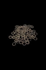 Eskitme Bakır 17x1,5 mm Halka Pul Payet (30 Gr 100 Adet)