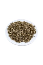 Eskitme Koyu Renk Gold 3 mm Piramit Plastik Boncuk Aksesuar Takı Malzemesi (25 Gr)