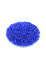 Gece Mavisi 4 mm Basık Akrilik Boncuk Akseuar Takı Malzeme (25 Gr)