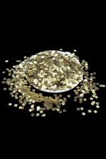Gold 5x5 Kare Ortadan Delikli Pul Payet 30 Gr (Tülbent, Oya, Havlu Malzemesi)