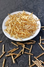 Gold Burgulu Boru 2x20 mm Boncuk 25 Gr