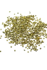 Gold Rengi 4 mm Piramit Plastik Boncuk Aksesuar Takı Malzemesi (25 Gr)