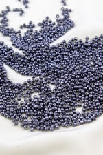 Gri 3 mm Plastik İnci Boncuk Takı Aksesuar Malzemesi (25 Gr)