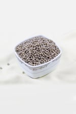 Gri Yeşil Tonu 4 mm Cam İnci Boncuk Aksesuar Takı Malzemesi (30 Gr 330 Adet)