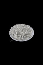 Gümüş Burgulu Boru 10 mm Boncuk 100 Gr