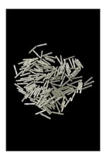 Gümüş Burgulu Boru 3x25 mm Boncuk 50 Gr
