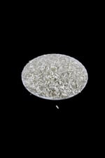 Gümüş Burgulu Boru 6x2 mm Boncuk 100 Gr