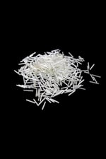 Gümüş İnce Boru 15 mm Boncuk 50 Gr