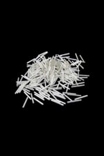 Gümüş Uzun Boru 25 mm Boncuk 50 Gr