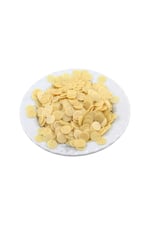 Güzel Bej 10 mm Yandan Delikli Plastik Pul Payet 30 Gr (Tülbent, Oya, Havlu Malzemesi)