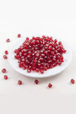 Güzel Bordo 8 mm Piramit Akrilik Boncuk Aksesuar (25 Gram)