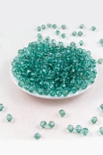 Güzel Yeşil 8 mm Dünya Akrilik Boncuk Aksesuar Takı Malzemesi (25 Gram)