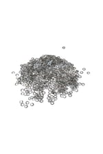 Halka Gümüş Pirinç 7x1,5 mm Pul Payet (20 Gr 210 Adet)