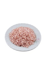 İnci Arpa Boncuk Güzel Pudra Pembe 3x6 mm (20 Gr Ortalama 600 Adet)