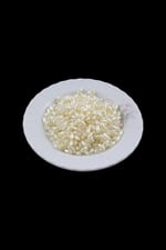 İnci Arpa Boncuk İnci Krem 4x8 mm (20 Gr Ortalama 300 Adet)