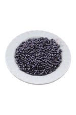 İnci Arpa Boncuk Mat Koyu Gri 3 mm (20 Gr Ortalama 600 Adet)