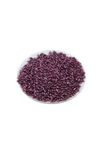 İnci Arpa Boncuk Mürdüm Tonunda 3x6 mm (20 Gr Ortalama 600 Adet)