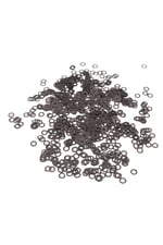 Kahve 7 mm Deliksiz Halka Model Plastik Pul Payet 25 Gr (Tülbent, Oya, Abiye, Havlu Malzemesi)