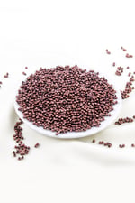 Kahve Mor 3 mm Plastik İnci Boncuk Takı Aksesuar Malzemesi (25 Gr)