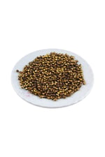 Kahverengi 4 mm Plastik Boncuk Aksesuar Takı Malzemesi (25 Gr)