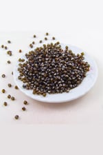 Kahverengi Piramit 5 mm Akrilik Boncuk Aksesuar (25 Gram)